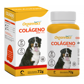Colágeno Dog Tabs - 72g organnact